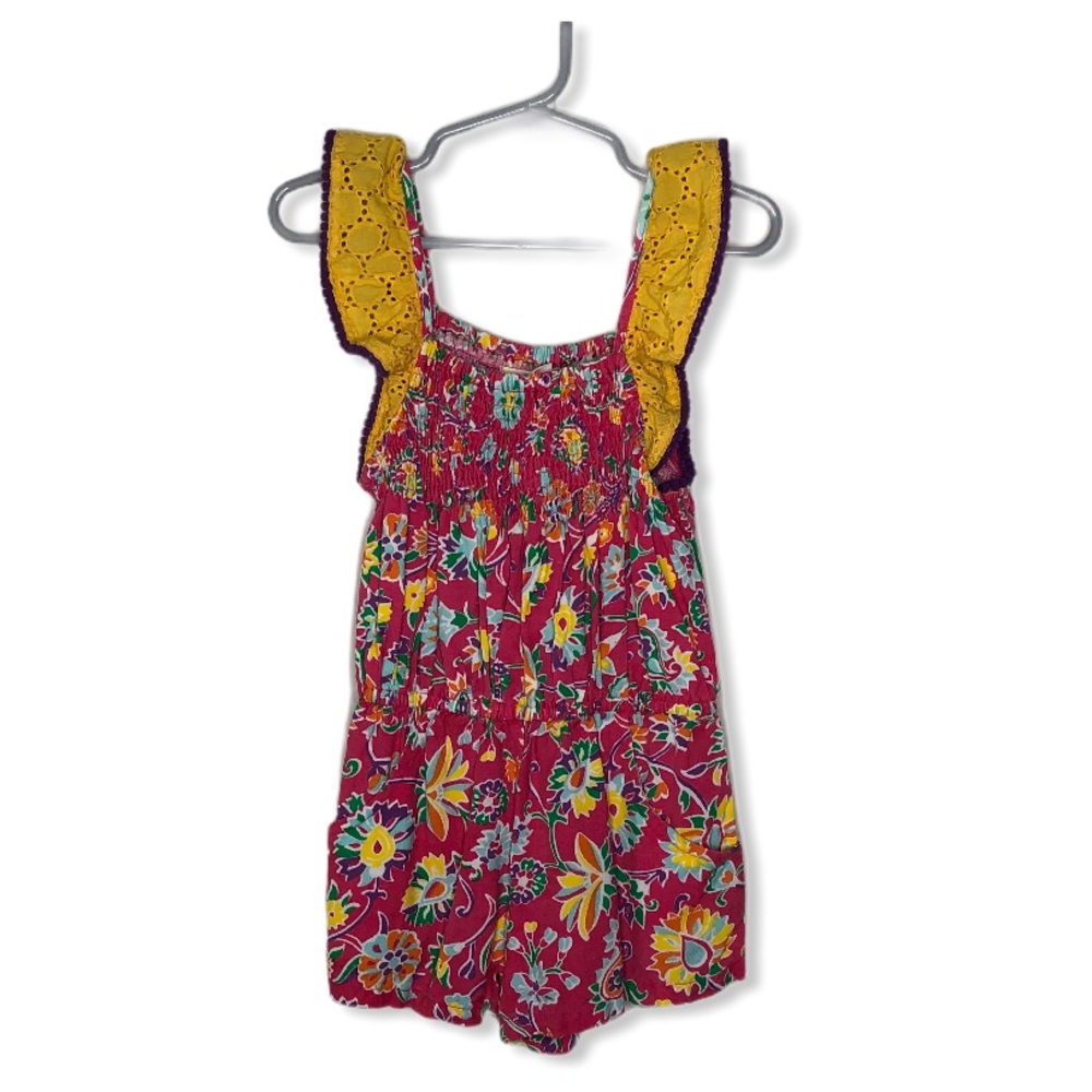 Floral Masala Baby 4T Kids Romper